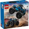 Construction toy LEGO City 60402 Blue Monster Truck with large tires, 148 pieces, 1 minifigure, age 5+