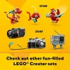 LEGO Creator 2-in-1 Flatbed Truck with Helicopter set 31146, convertible build for kids