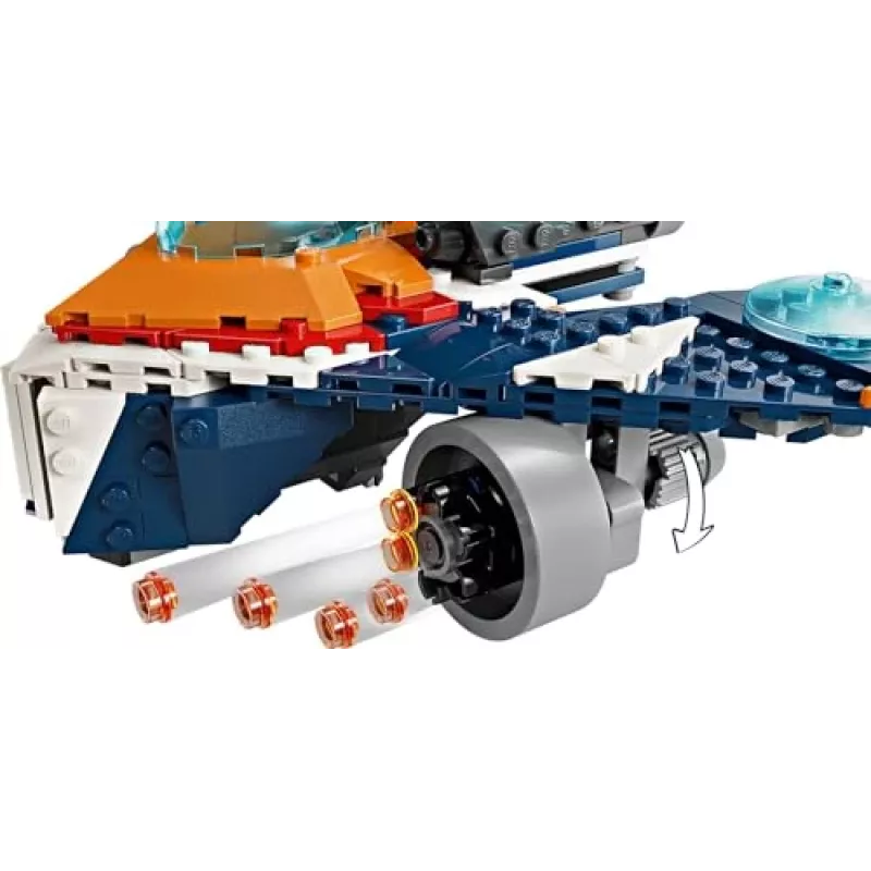 Construction Toy LEGO Marvel Super Heroes Rocket Spaceship 76278 — Rocket and Ronan set