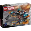 Construction Toy LEGO Marvel Super Heroes Rocket Spaceship 76278 — Rocket and Ronan set