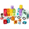 Construction toy LEGO DUPLO 10421 ABC Truck, 36 pieces, 2 minifigures, for ages 2+, dimensions 110×140×70 mm