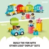 Construction toy LEGO DUPLO 10421 ABC Truck, 36 pieces, 2 minifigures, for ages 2+, dimensions 110×140×70 mm