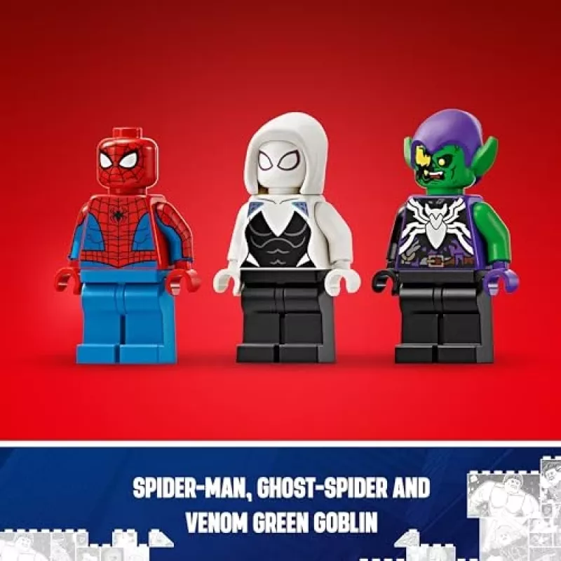 Lego Marvel 76279 Spider-Man Race Car & Venom Green Goblin Buildable Playset