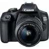 Canon EOS 2000D BK 18-55 IS II EU26 SLR Camera Kit 24.1 MP CMOS 6000 x 4000 pixels Black