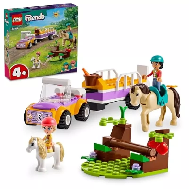 LEGO Friends Horse and Pony Trailer Animal Toys Set 42634