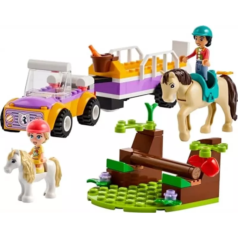 LEGO Friends Horse and Pony Trailer Animal Toys Set 42634