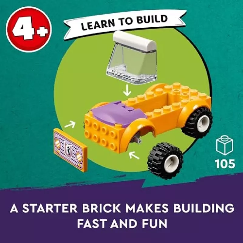 LEGO Friends Horse and Pony Trailer Animal Toys Set 42634