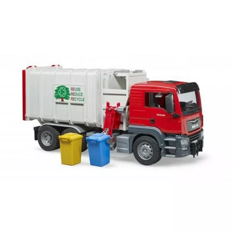 Bruder Man Side Loading Garbage Truck 2-4 - Ages 5-7