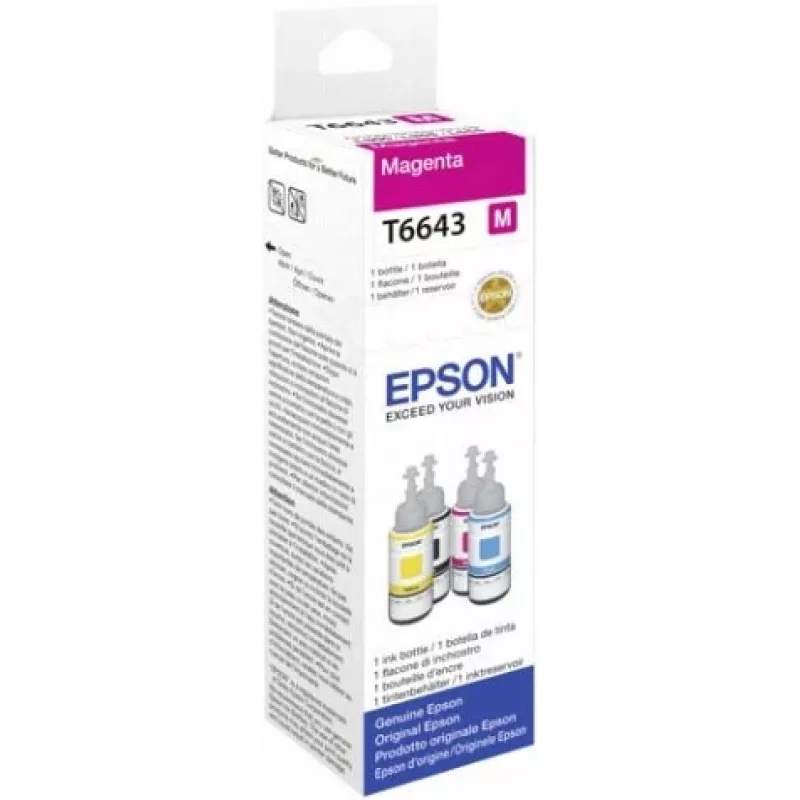 Ink Cartridge Epson T6643 70ml Magenta