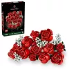 LEGO Icons Bouquet of Roses Artificial Flowers Set for Adults Botanical Collection Home Décor Accessories Valentine’s Day Treat Gifts for Women