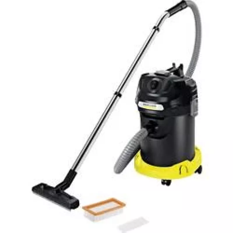 Dry Vacuum Cleaner Karcher AD 4 Premium — 17 L, 600 W, bagless, metal hose, chrome tube