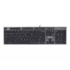 A4Tech KV-300H keyboard USB QWERTY Black, Grey