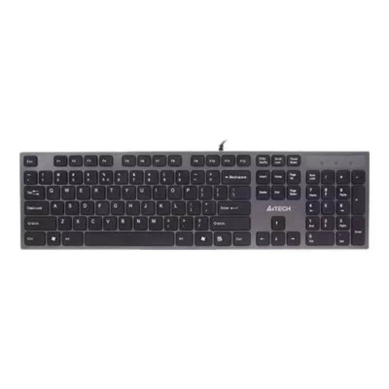 A4Tech KV-300H keyboard USB QWERTY Black, Grey