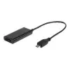 Adapter MHL(M)->HDMI(F)+ USB MICRO(BF)(11 PIN) 16 cm.
