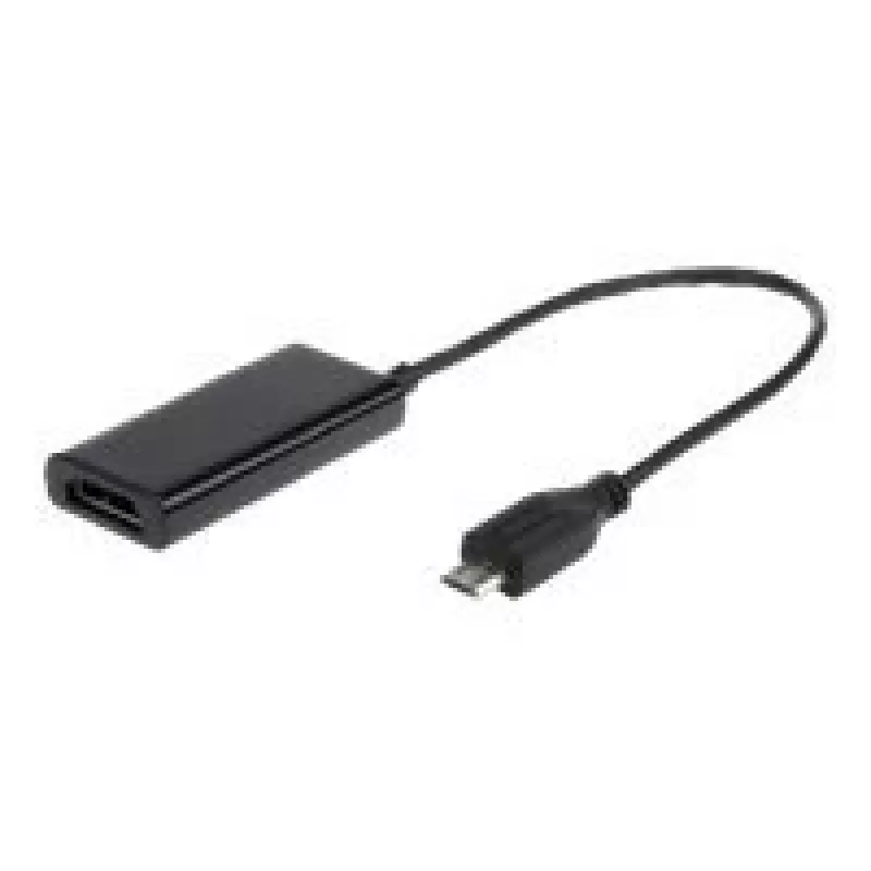 Adapter MHL(M)->HDMI(F)+ USB MICRO(BF)(11 PIN) 16 cm.