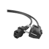 Gembird PC-186 power cable Black 1.8 m CEE7/4 C14 coupler
