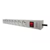 DIGITUS Professional a-19-STRIP-2-IMP - power distribution unit (Rack - rack-mountable) - AC 250 V - input Power Supply - output