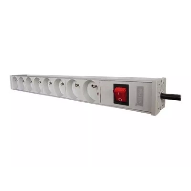 DIGITUS Professional a-19-STRIP-2-IMP - power distribution unit (Rack - rack-mountable) - AC 250 V - input Power Supply - output
