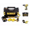 Cordless drill DeWalt DCD791D2-QW, 18V Li-Ion, 2×2Ah batteries, keyless 13 mm chuck, 70 Nm, 1.5 kg