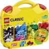 LEGO 10713 Classic Creative Suitcase Toy Storage Case with Fun Colourful Building Bricks Gifts for 4 Plus Year Old Kids Boys & Girls Single