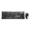 A4Tech Km-72620D - Keyboard-and-Mouse-Set - USB - US - Black