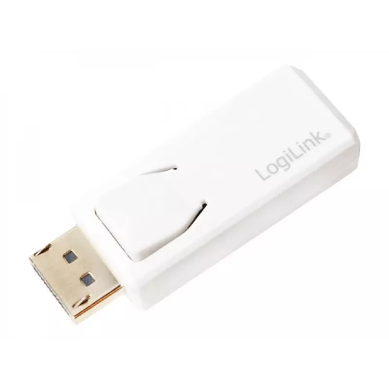 Cable Gender Changer LogiLink CV0100 DisplayPort to HDMI White