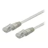 Wentronic Goobay CAT 6 Patch Cable, U/UTP, Grey, 3 m - CCA Copper Mix (68409)