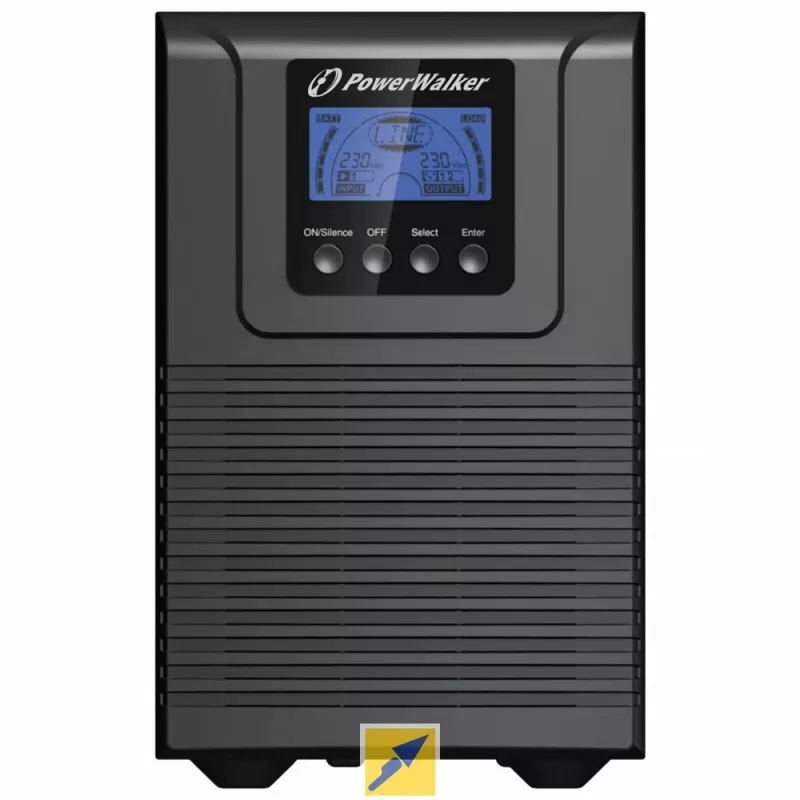 PowerWalker VFI 1000 TG Double-conversion (Online) 1 kVA 900 W 4 AC outlet(s)