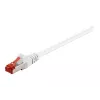 Wentronic Goobay - Network Cable - RJ-45 (M) to RJ-45 (M) - 2,0m - SFTP, PiMF - CAT 6 - Moulded - White (95501)