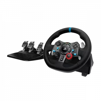 LOGITECH G29 Driving Force Racing Wheel for PlayStation5 and PlayStation4 - BLACK - USB - PLUGCG - WWi-9006 - WHEEL
