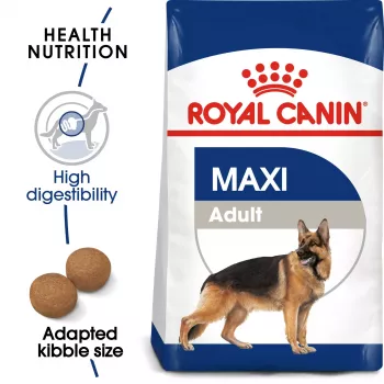 Dry dog food royal canin SHN Maxi Adult 4 kg — complete poultry formula for large breeds (25–45 kg), 26% protein