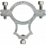 Mounting kit TechniSat 0000/0440 Silver Steel