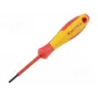 Knipex VDE Phillips Screwdriver PH 0 Blade Length: 60 mm DIN EN 60900 (98 24 00)