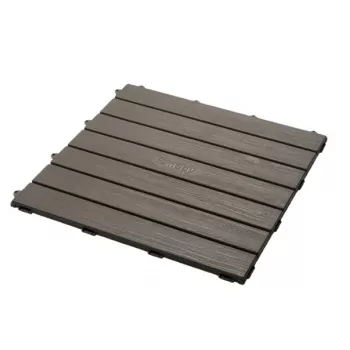 Smoby Floor for a Garden House Life - Anthracite Grey, 10 Panels, 2.5 m²