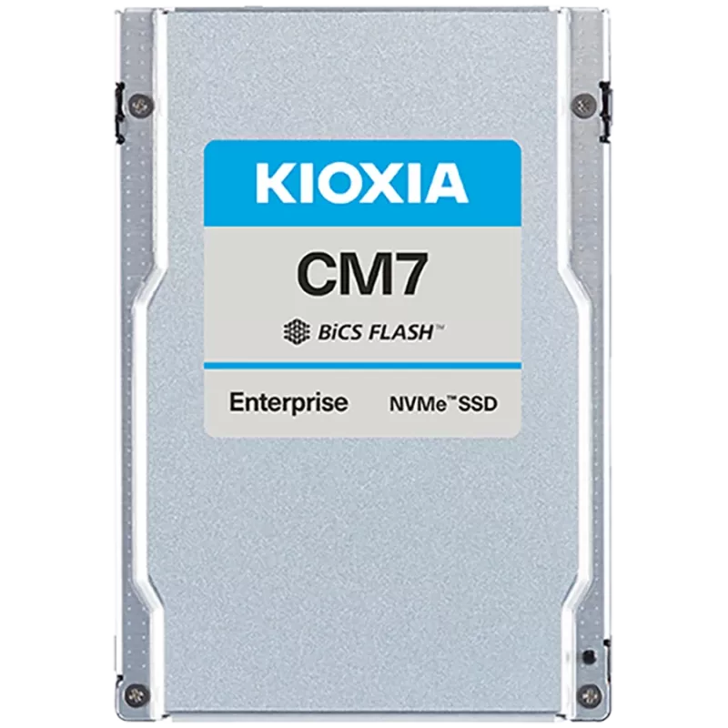 Kioxia CM7-V Series KCMYXVUG12T8 - SSD - Enterprise, Mixed Use - 12800 GB - Sanitize Instant Erase (SIE) - 2.5-inch U.2 - PCI Express 5.0 (NVMe)