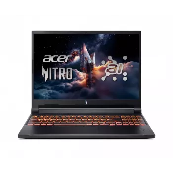 Acer Nitro V 16 AI ANV16-42 Gaming Laptop, 16 inch WUXGA IPS, AMD Ryzen 7 260, 32GB DDR5, 1TB PCIe SSD, NVIDIA GeForce RTX 5060 8GB, FreeDOS, Obsidian Black