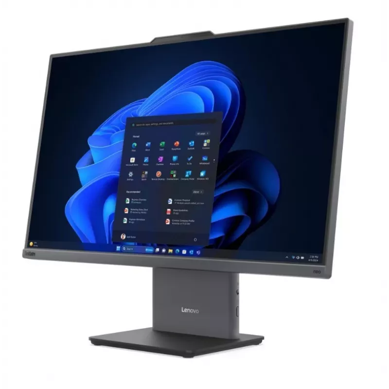 Lenovo ThinkCentre neo 50a 24 Gen 6 13QH000GPB all-in-one PC, Intel Core Ultra 5 226V, 23.8 inch Full HD, 16GB LPDDR5X, 512GB SSD, Windows 11 Pro