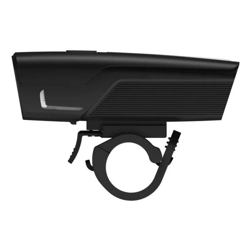 ANSMANN 1600-0524 LED Front Bicycle Light, 500 Lumens, 50 Lux, 2600mAh, 2W, Black