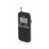JVC RAE411B Portable AM/FM Radio with Analog Tuner, Black