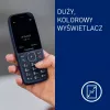 Panasonic KX-TF400EXC Blue Feature Phone with Large Buttons and SOS Button