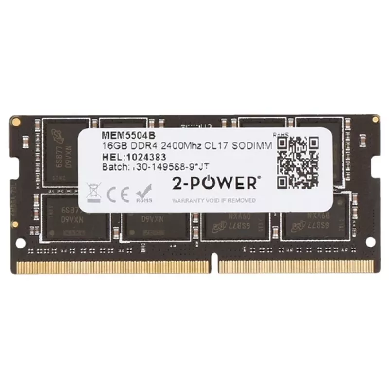 2-POWER MEM5504B 16 GB DDR4 2400 MHz SODIMM Laptop RAM Module