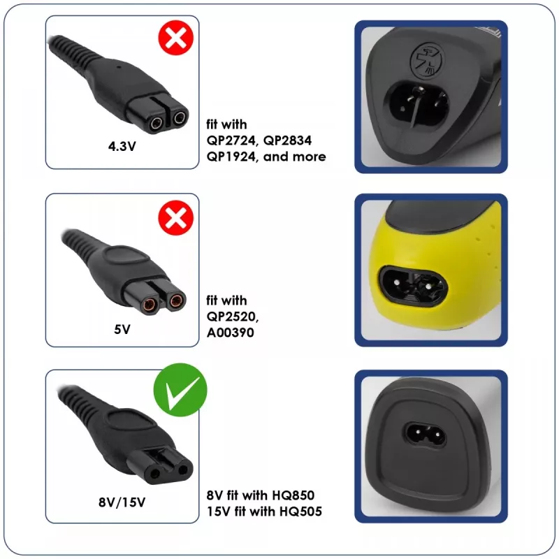 AKYGA Power Supply for Philips Bodygroom Shaver