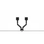 BENQ BDL01 Single Monitor Arm for 17-32 inch Screens, Desk Clamp/Grommet Mount, VESA 75x100, Gas Spring, Black
