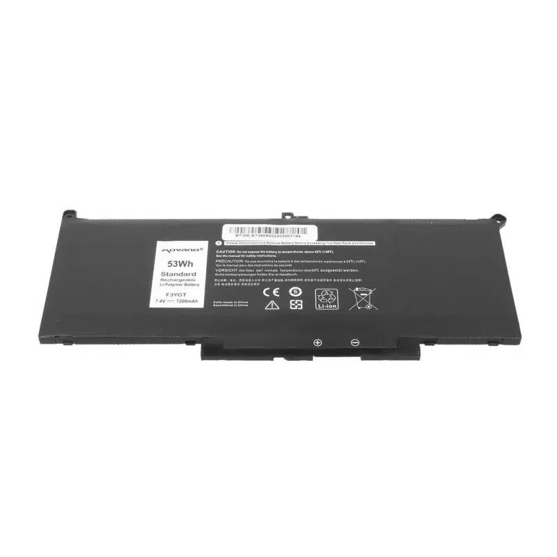 MITSU Battery MYJ96 for Dell Latitude 7390 7490 - 7200 mAh (53 Wh)