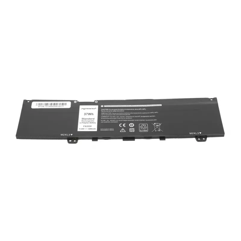 MITSU Battery Y5XF9 for Dell Inspiron 13 5370 7373 7386 - 3200 mAh (37 Wh)