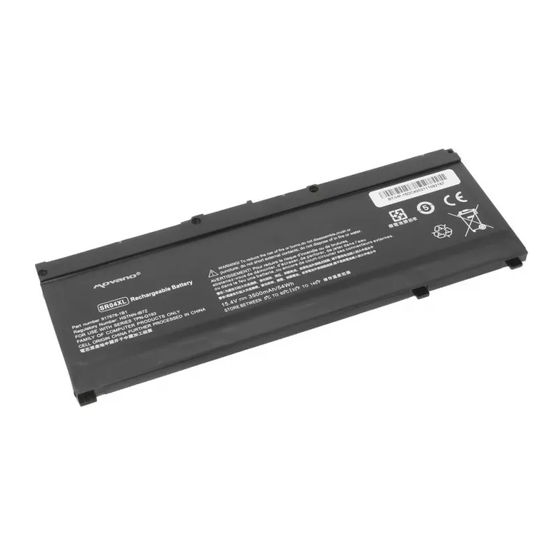 MITSU Battery SR04XL TPN-C133 for HP Omen 15-DC 15-CE - 3500 mAh (54 Wh)