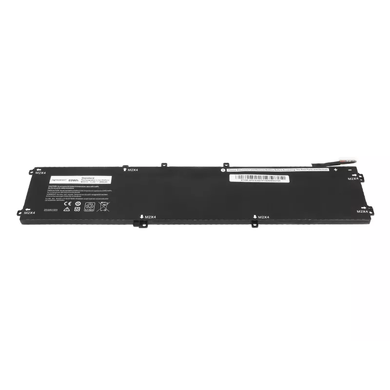 MITSU Battery 6GTPY for Dell XPS 15 9550 - 6000 mAh (69 Wh)