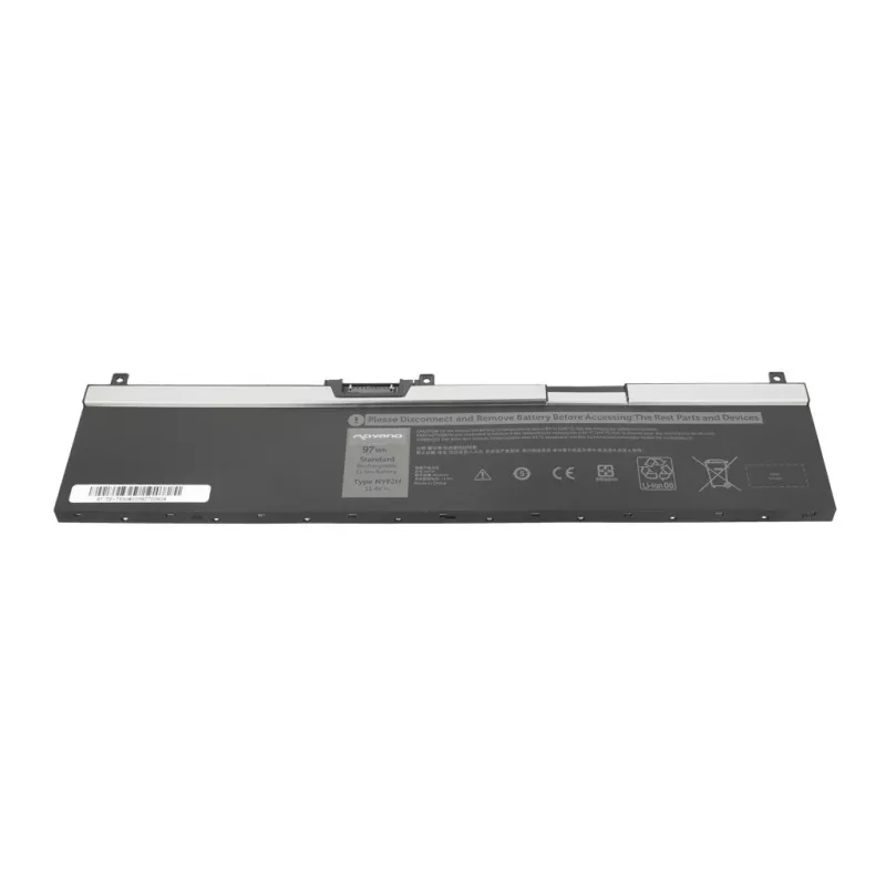 MITSU Battery NYFJH for Dell Precision 7530 7540 7740 - 8500 mAh (97 Wh)
