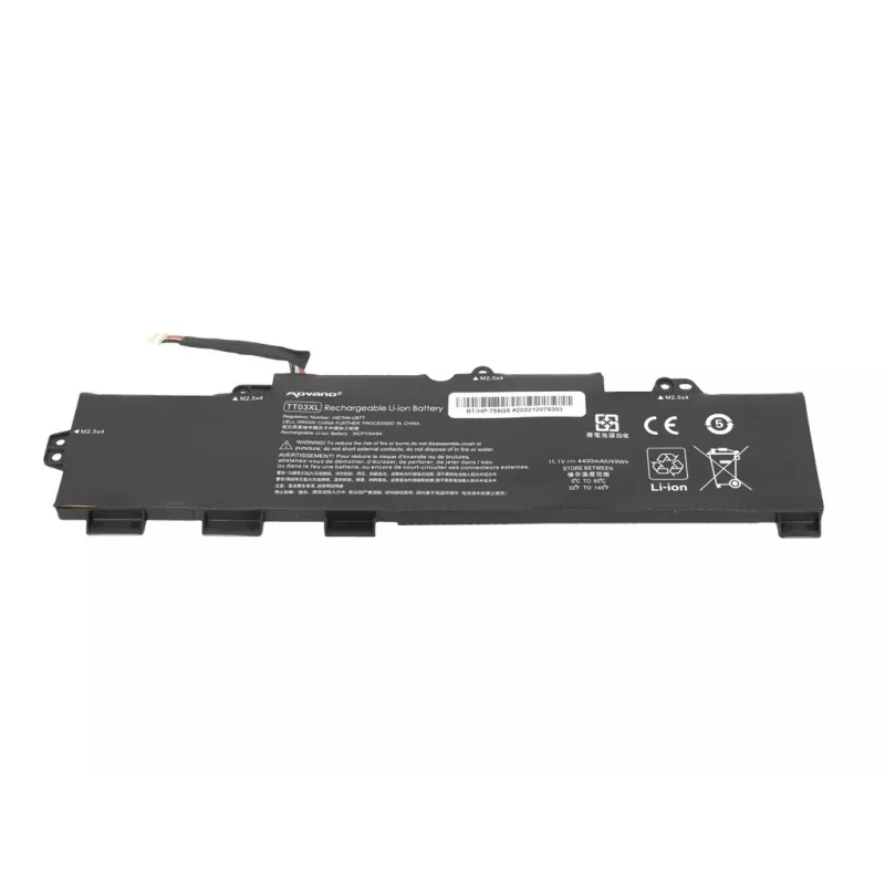MITSU Battery TT03XL for HP EliteBook 755 850 G5 850 G6 - 4400 mAh (49 Wh)