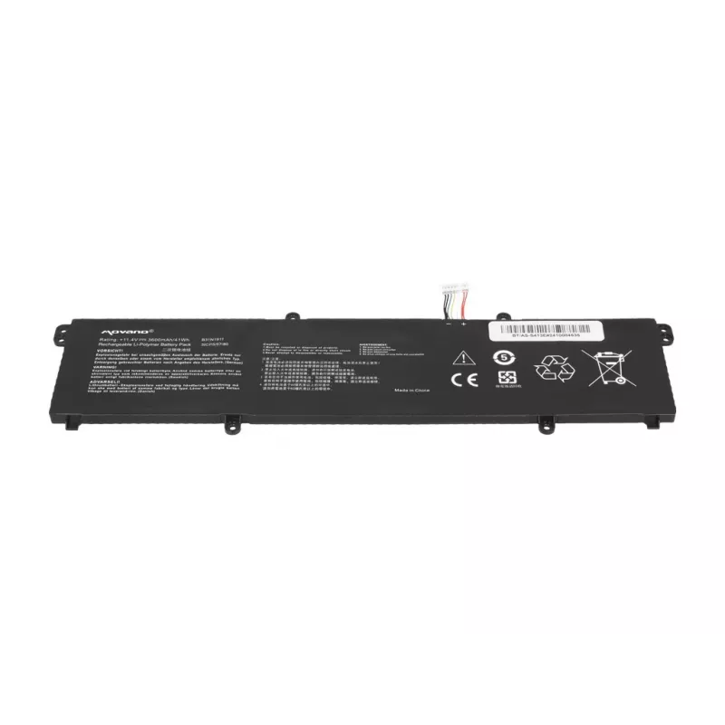 MITSU Battery B31N1911 C31N1911 for Asus VivoBook Flip 14 X421 TM420 R413 K413FA - 3600 mAh (41 Wh)